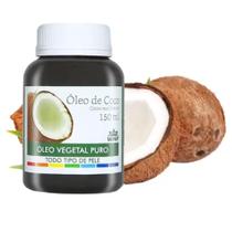 Óleo de Coco Vegetal Puro - Para massagens e aplicaões em todo tipo de pele - 150ml - WNF