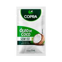 Óleo De Coco Vegetal Sem Sabor/Cheiro Copra Sachê 15Ml
