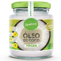 Óleo de Coco virgem 200ml Qualicôco Óleo de Coco virgem 200ml Qualicôco