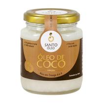 Óleo de coco Virgem 200ml - Santo Óleo