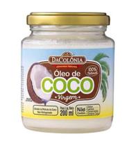 Óleo de Coco Virgem Dacolonia 200ml - Dacolônia