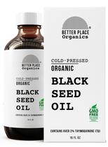 Óleo de Cominho Preto Better Place Organics 473ml Prensado a Frio Óleo de Cominho Preto Better Place Organics 473ml Prensado a Frio