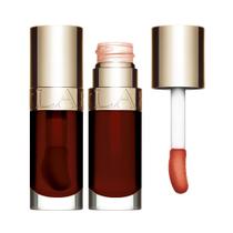 Óleo de conforto labial Clarins Soothes, hidrata e protege os lábios Óleo de conforto labial Clarins Soothes, hidrata e protege os lábios