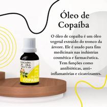 Óleo de Copaíba- Saúde da Terra