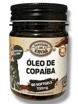Óleo de copaíba softegls canteiro de ervas