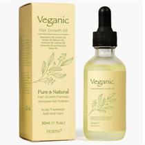 Óleo de crescimento capilar FEIBTH Veganic Natural para homens e mulheres