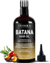 Óleo de crescimento capilar Fiora Naturals Batana Dr Sebi 120mL