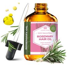 Óleo de crescimento capilar Leven Rose Organic Rosemary 60ml para todos os cabelos Óleo de crescimento capilar Leven Rose Organic Rosemary 60ml para todos os cabelos