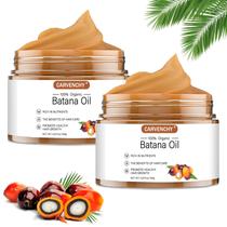 Óleo de crescimento capilar NAISSIYA Raw Batana Oil 100% natural, pacote com 2 unidades