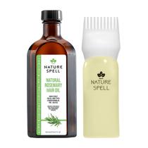 Óleo de crescimento capilar Nature Spell Rosemary com pente de raiz 150 ml Óleo de crescimento capilar Nature Spell Rosemary com pente de raiz 150 ml