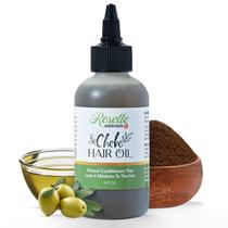Óleo de crescimento capilar Roselle Naturals Chebe 120ml para mulheres