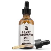 Óleo de crescimento de barba impressionante de biotina Viking 60 ml sem perfume