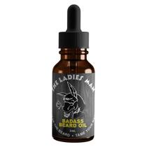 Óleo de cuidado de barba Badass The Ladies Man Scent 30 ml para homens