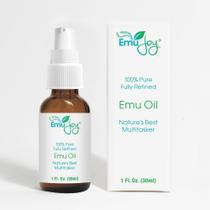 Óleo de ema orgânico Emu Joy 100% puro 30 ml para cuidados com a pele Óleo de ema orgânico Emu Joy 100% puro 30 ml para cuidados com a pele