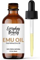 Óleo de emu Everyday Beauty 30 ml 100% natural para rosto, pele e cabelos Óleo de emu Everyday Beauty 30 ml 100% natural para rosto, pele e cabelos