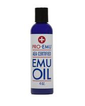 Óleo de emu Pro Emu 120 mL (4 fl. oz.) Certificado totalmente natural pela AEA