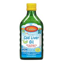 Óleo de fígado de bacalhau infantil (Kid's Cod Liver Oil) - Carlson Lab - 250 ML Óleo de fígado de bacalhau infantil (Kid's Cod Liver Oil) - Carlson Lab - 250 ML