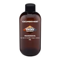 Óleo de fragrância Virginia Candle Supply Pepino e Menta 236 ml