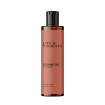 Óleo de gergelim Life & Pursuits 200 ml 100% prensado a frio não refinado