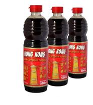Óleo De Gergelim Torrado 500ml Hong Kong - (Kit com 3) Óleo De Gergelim Torrado 500ml Hong Kong - (Kit com 3)