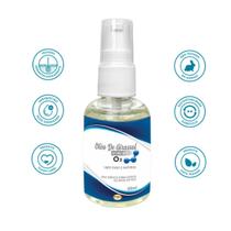 Óleo De Girassol Ozonizado 30ml Ozonioterapia Com Vitamina E