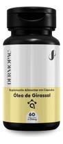Óleo De Girassol Ozonizado 60 Caps Suplemento Dermopac 300mg