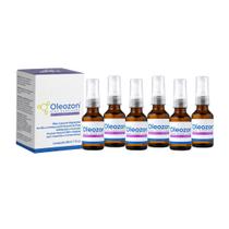 Óleo de Girassol Ozonizado com Lavanda Oleozon 30ml Natural Hidratante Restaurador Corporal Facial 6 unidades Óleo de Girassol Ozonizado com Lavanda Oleozon 30ml Natural Hidratante Restaurador Corporal Facial 6 unidades