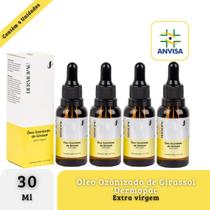 Oléo de Girassol Ozonizado Concentrado Cicatrizante Pele Natural Dermopac - 4 un