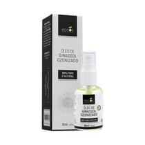Óleo de Girassol Ozonizado Eccos Vegano Antiacne Secativo Hidratante
