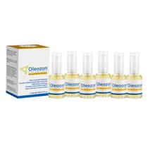 Óleo de Girassol Ozonizado Oleozon 30ml Natural Hidratante Restaurador Corporal Facial 6 unidades Óleo de Girassol Ozonizado Oleozon 30ml Natural Hidratante Restaurador Corporal Facial 6 unidades