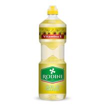 Óleo De Girassol Rodini 900Ml, Rodini Alimentos, Óleo Refinado De Girassol, Dourado, Livre De Glúten E NON GMO
