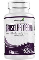 Óleo de groselha negra em cápsulas 1000 mg - suplemento alimentar melcoprol life 60 cápsulas - MELCOPROL LIFE SUPLEMENTOS