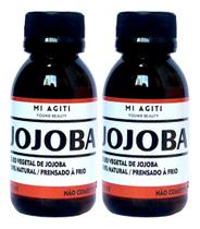 Óleo De Jojoba 100% Natural Puro 60ml Com 2un - Lió