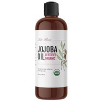 Óleo de jojoba Kate Blanc Cosmetics 100% puro orgânico 473 ml