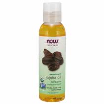 Óleo de JoJoBa orgânico 4 OZ da Now Foods (pacote com 6)