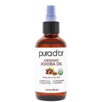 Óleo de jojoba PURA D'OR 120ml orgânico 100% puro e natural