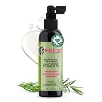 Óleo de limpeza para cabelo Scalp & Edge Mielle Organics 120mL