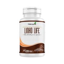 Óleo De Linhaça 1000 mg 120 Cápsulas Ômega 3, 6, 9 Vegetal Melcoprol