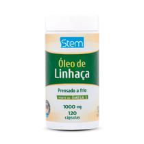 Óleo de Linhaça 1000mg - 120 Cápsulas - Stem