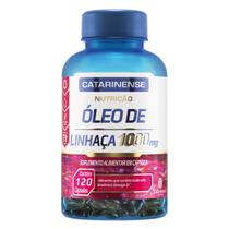 Óleo De Linhaça 1000mg Catarinense 120 caps