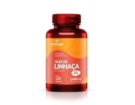 Óleo De Linhaça 120 Cáps Clinoage