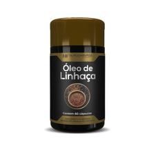 Óleo de linhaça 1450mg 60caps premium hf suplements - HF SUPLEMENTOS