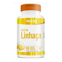 Óleo de Linhaça 60cps 1000mg Duom Óleo de Linhaça 60cps 1000mg Duom