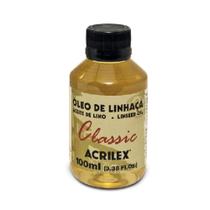 Óleo De Linhaça Acrilex 100 Ml