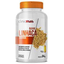 Óleo de Linhaça Clinicmais 60 Cápsulas