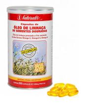 Óleo de Linhaça Dourada 1000mg. 200 cápsulas - Naturalis