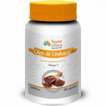 Óleo De Linhaça Dourada 1000mg 60 Cápsulas Gelcaps Sabor Sem Sabor