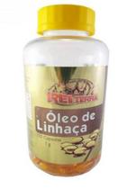 Óleo de Linhaça Dourada 120 capsulas 1000 mg Rei terra