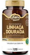 Óleo De Linhaça Dourada 120 Cápsulas Unilife