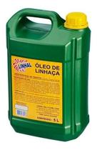 Oleo De Linhaça Linhal 5 Lt Impermeabilizante Madeira